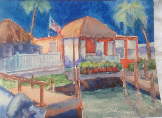 View found from under the other side of the Jolley Bridge