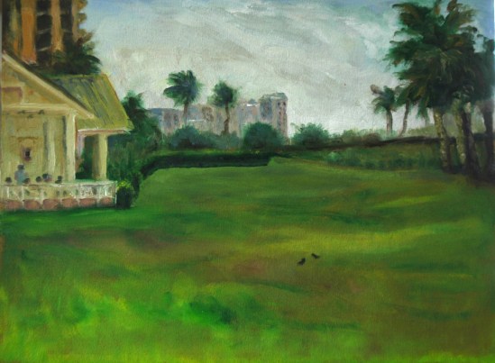 Two Visitors to Residents Beach