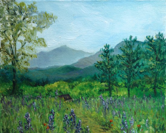 Field of Lupines, AFTER