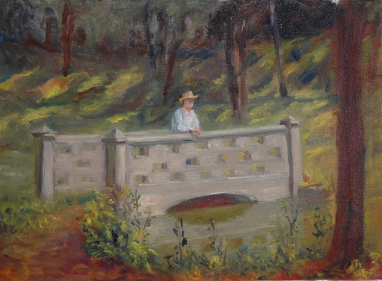 Dennis, bridge in Pine Grove Cemetery