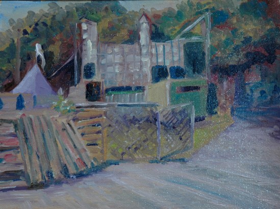 Backstage at Prescott Park