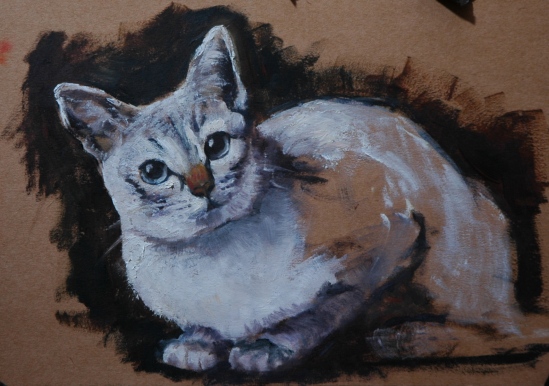 Grey-eyed cat (wip)