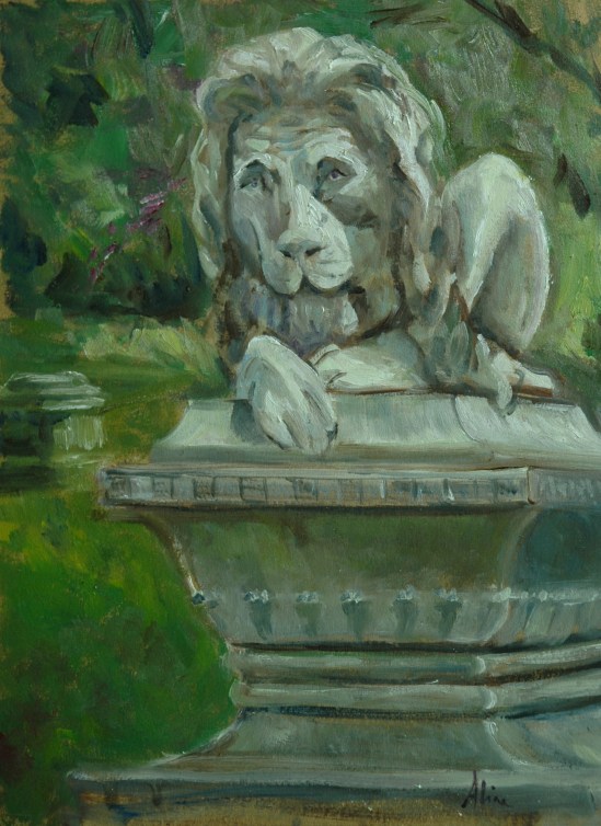 The Sad Lion of Lowell