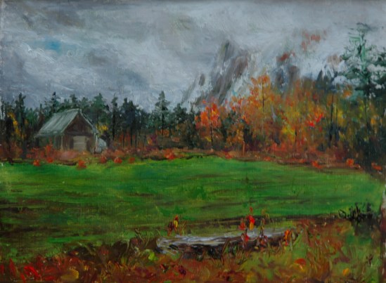 Pumpkin Patch under Cathedral Ledge