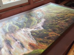 Enchanted, on foam board