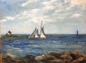 Harvey Gamache passing into New Castle