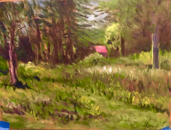 Red Roof at Bedrock Gardens