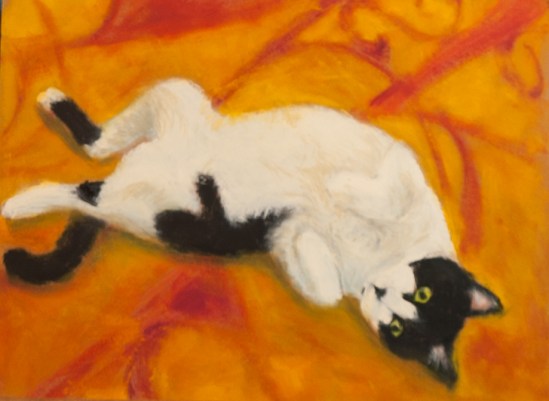 Reclining Cat #1